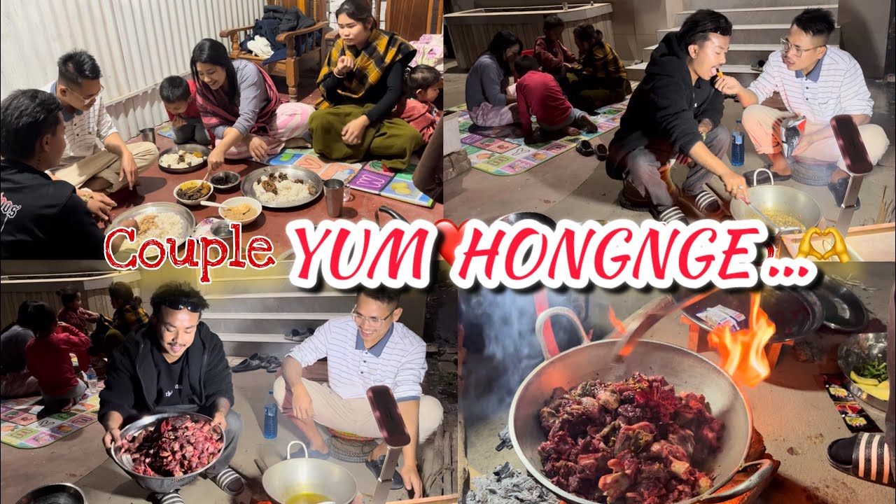 Couple vs Couple 🔥🤤😂||manipurcouple ||couplevlog ||mukbang 