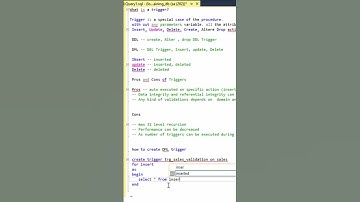 How to create a trigger in sql server? Insert Vs Update Vs Delete Triggers? #sqlserver #sql