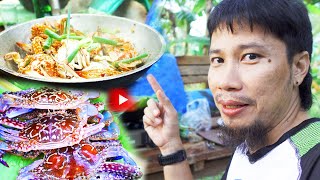 BUTTER CRAB | DELICIOUS CRAB RECIPE COOKING IN VILLAGE | CREAMY QUICK AND EASY RECIPE | TATAY OPAW