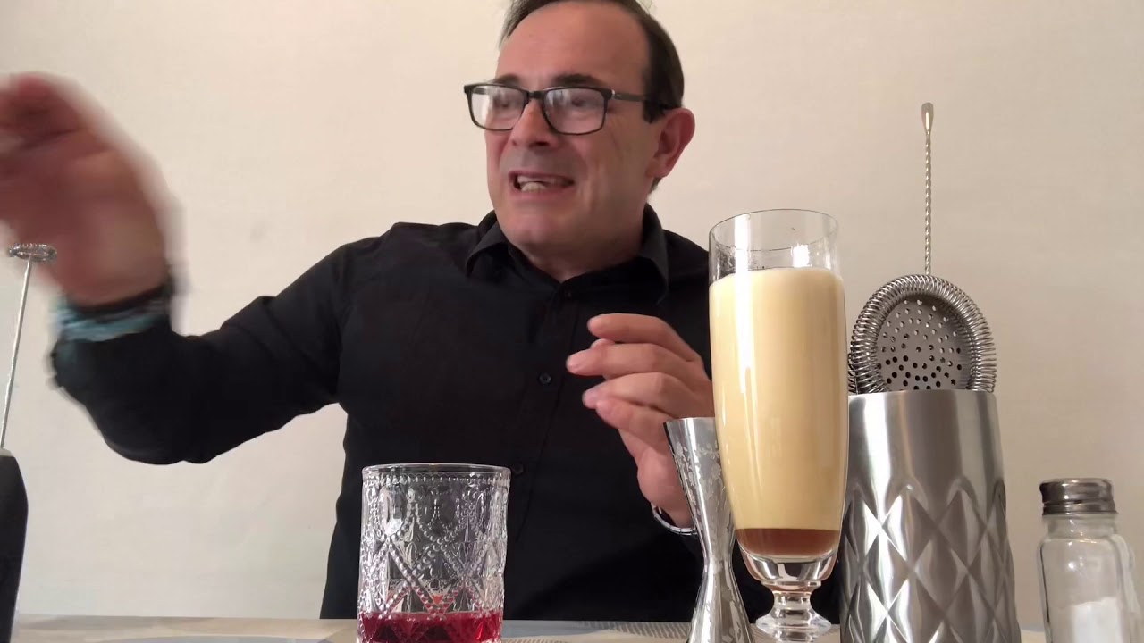 Molecular mixology. Velluto di carciofo e vaniglia.