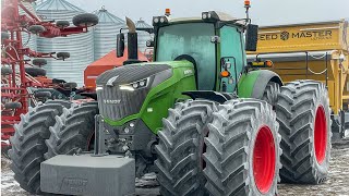 SeedMaster Delivery with a Fendt 1038