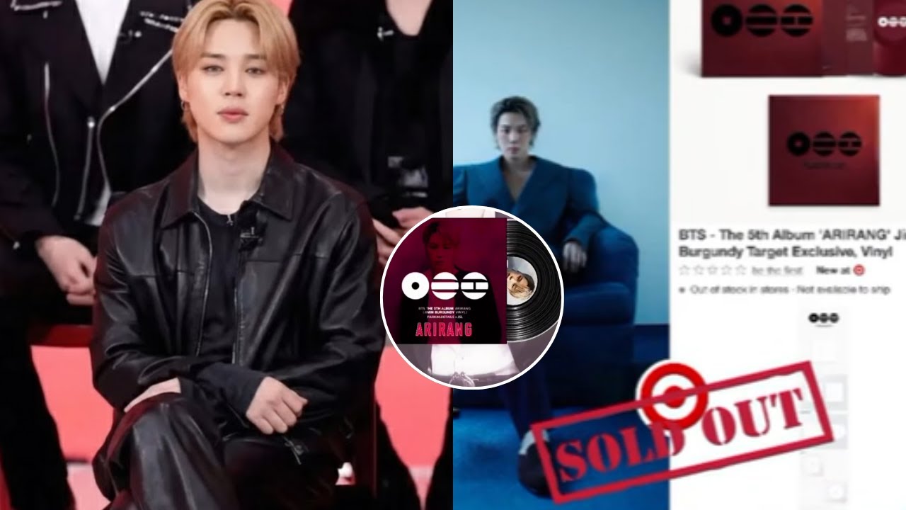 Альбом BTS «ARIRANG» шокировал США, виниловая версия с Чимином распродалась быстрее всех