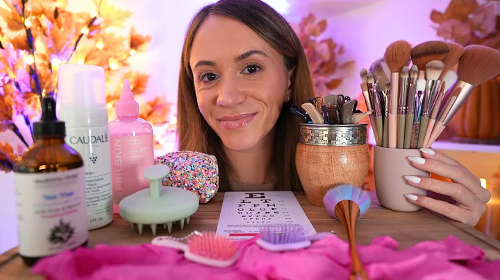 2 Hour ASMR Personal Attention (layered sounds, skincare, makeup, haircut & more)