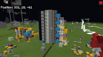 Expandable flush triple piston extender