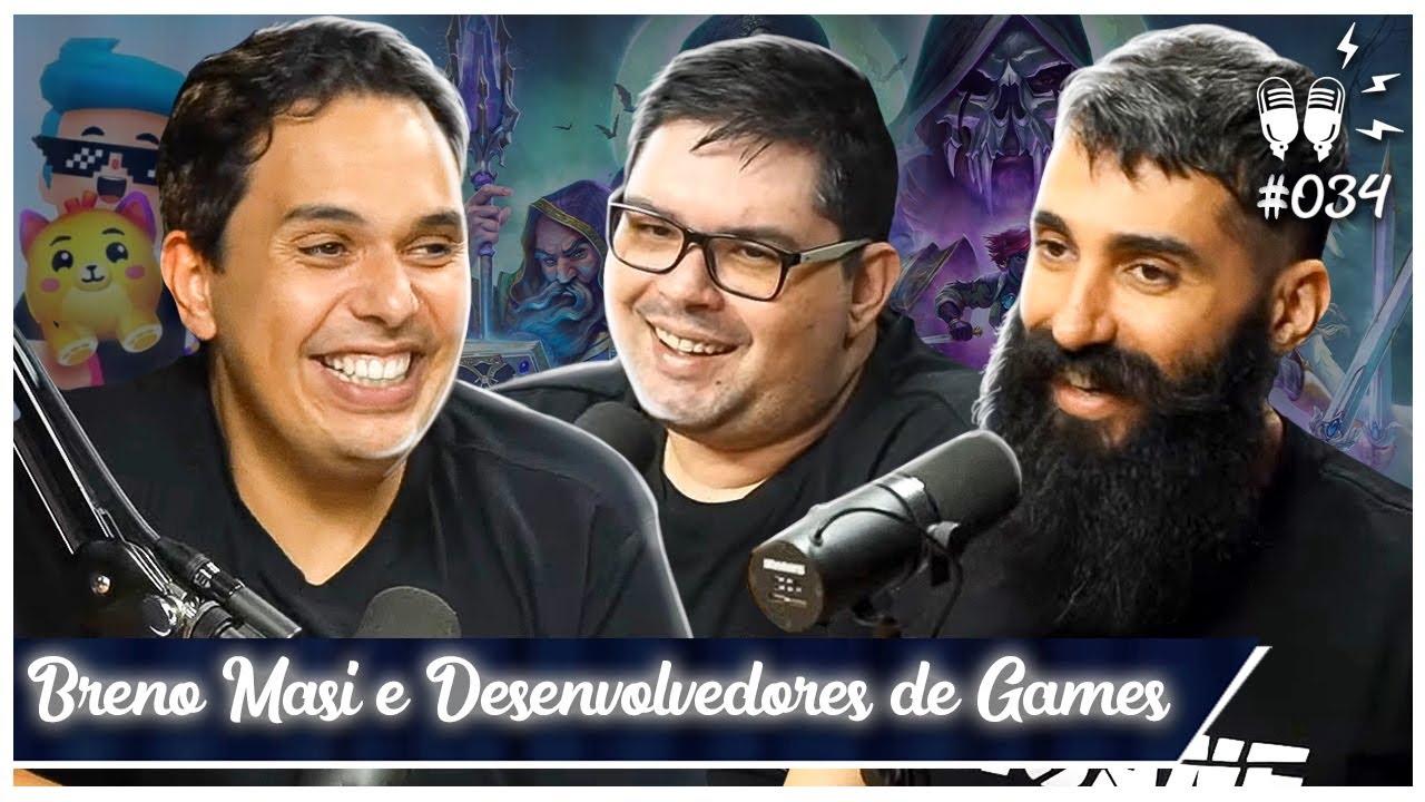 BRENO MASI E DESENVOLVEDORES DE GAMES [+ RATO BORRACHUDO] – Flow #34