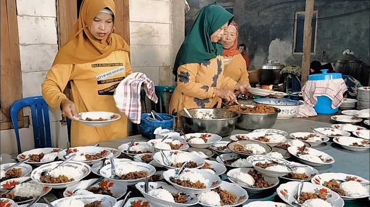Suasana Hajatan Mantu Di Kampung Pelosok Wonogiri Wedding Aning & Asroful 13 Mei 2024