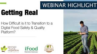 Webinar highlights: Pains of having a paper-based a Food Safety & Quality System.