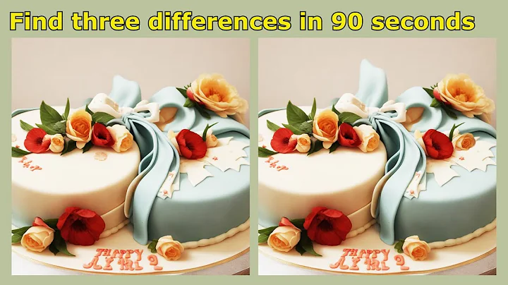 Can You Spot the 3 Differences in Just 90 Seconds? | Task #98