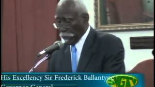Highlights of the 2013 Budget Thrown Speech:  Dr. Frederick Ballantyne