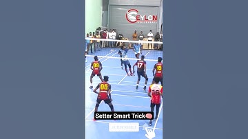 Volleyball 🏐 Setter Smart Trick 🧠