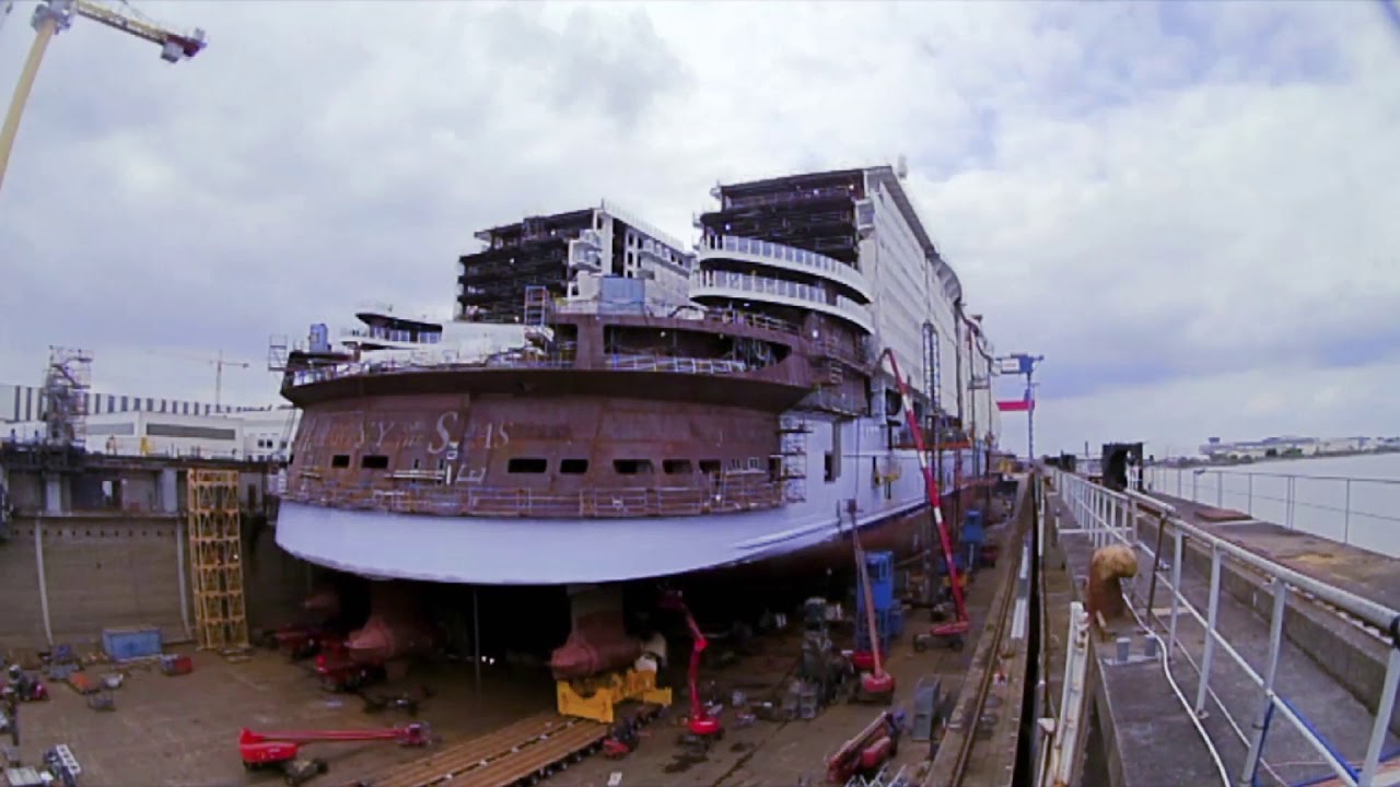 Msc Meraviglia Construction Time Lapse Video Youtube