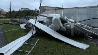 Hurricane Idalia Damage Aftermath, Perry, Florida
