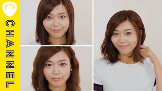 コテ別巻き方アレンジ 長さが短めなあなたに♪｜C CHANNELヘア