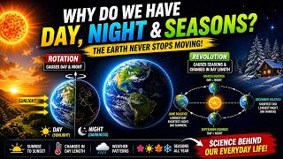 Rotation vs Revolution  | The Secret Behind Day, Night &amp; Seasons |Geography Class 10 #space #upsc