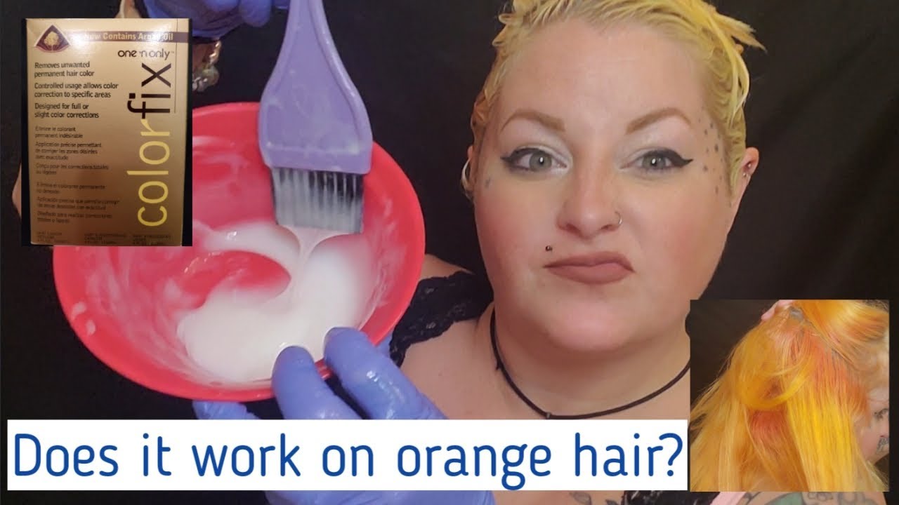 One n Only Colorfix Hair Color Remover | How to - thptnganamst.edu.vn