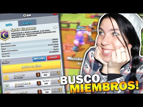 MI CLAN BUSCA NUEVOS MIEMBROS!! Clash Royale | SoninGame - MI CLAN BUSCA NUEVOS MIEMBROS!! Clash Royale | SoninGame