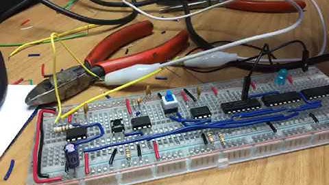 8-bit Computer - 555 Timer Circuit