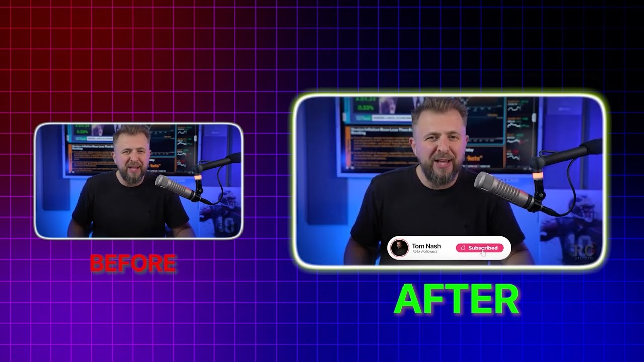 Editing Demo — Before & After (Original video by Tom Nash)