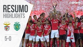 Highlights | Resumo: Benfica 50 Sporting (Supertaça Cândido de Oliveira)