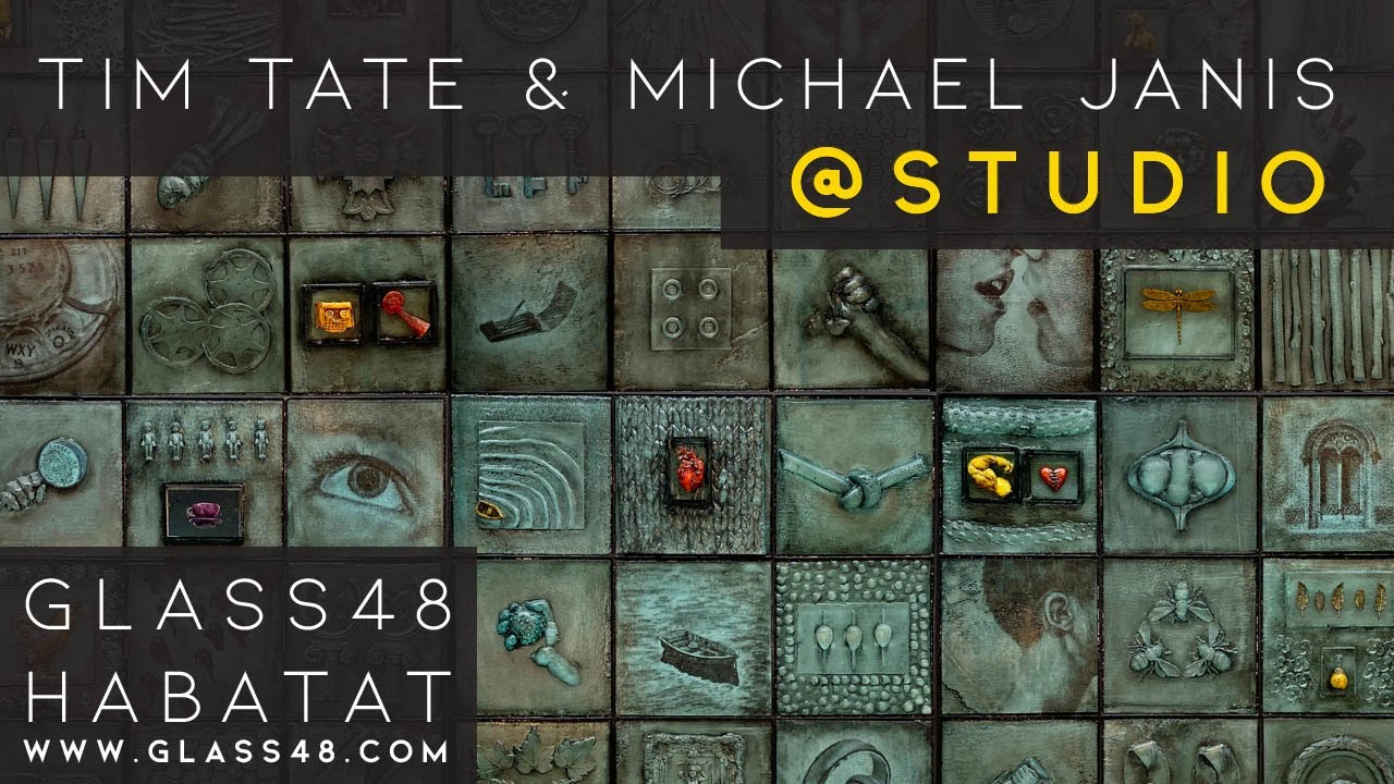 Studio Tour of Glass Artists Michael Janis & Tim Tate's Washington, DC studio.