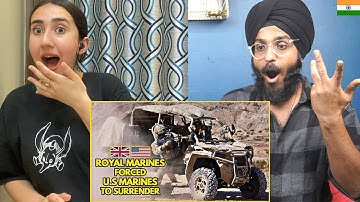 IMPOSSIBLE!! Indians REACT to Royal Marines forced U.S Marines to Surrender!