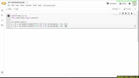 【PYTHON】Pearson correlation test