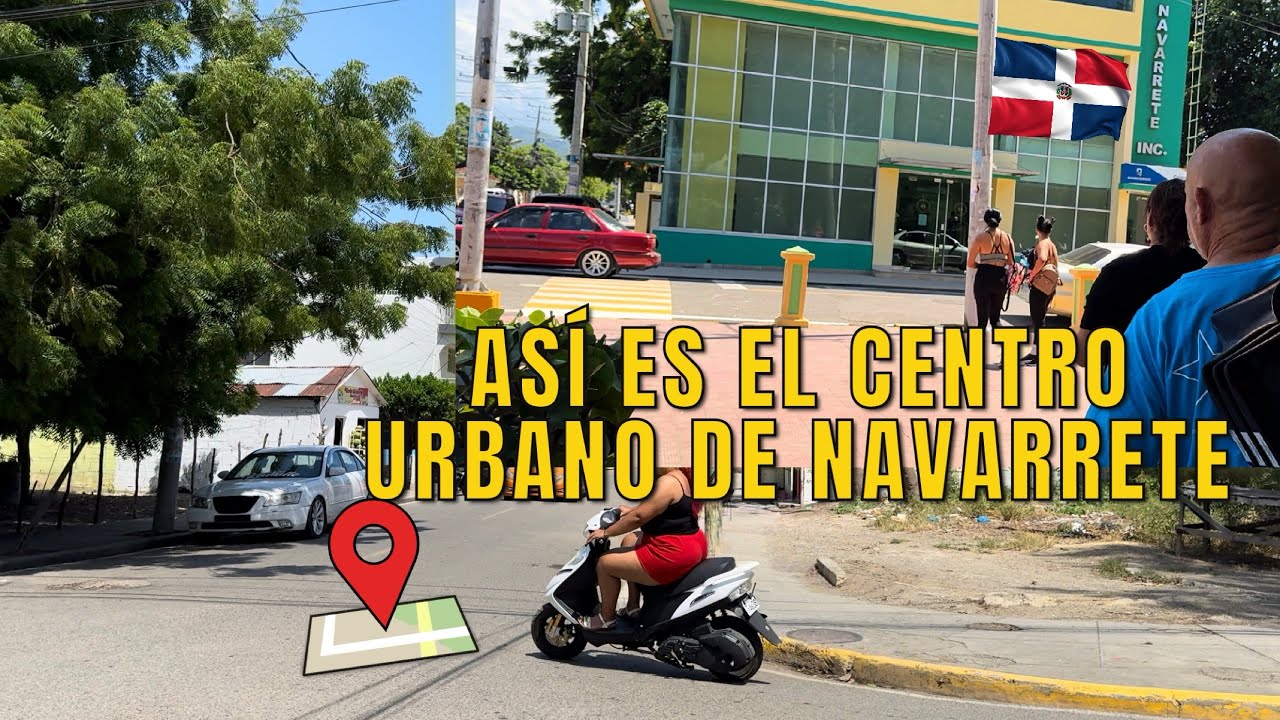 Caminando En RD 🇩🇴 / Así Luce El Centro Urbano De Navarrete (24 de julio 2024) #republicadominicana