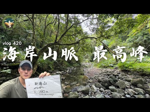 【新港山】海岸山脈中的最高峰，地形突起度第三高真的讓人難受｜ 探險威狼 Wilang Explorer ｜新港大山｜海岸山脈三雄｜石厝溝｜豐南村｜ 麻荖漏山｜吉哈拉｜Vlog 420