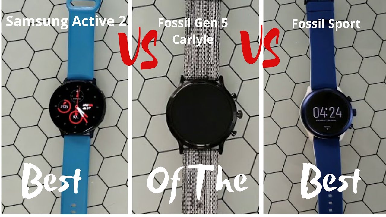 samsung active watch vs fossil sport