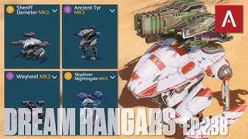 War Robots - Only Healing Robots! Dream Hangars Episode 238