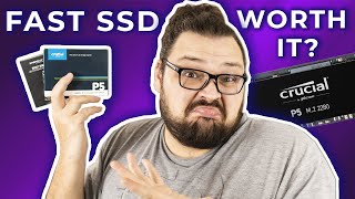 Are Fast SSDs For Gaming a SCAM? | Crucial P5 NVMe M.2 SSD Review