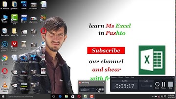 Learn Ms Excel in Pashto