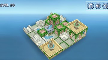 Pools 6x6 - Level 29 | Flow Water Fountain 3D Puzzle | Walkthrough, Gameplay, No Commentary