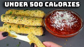ANABOLIC MOZZARELLA STICKS | 6 Homemade Cheese Sticks in 30 MINUTES! - Air Fryer OR Oven