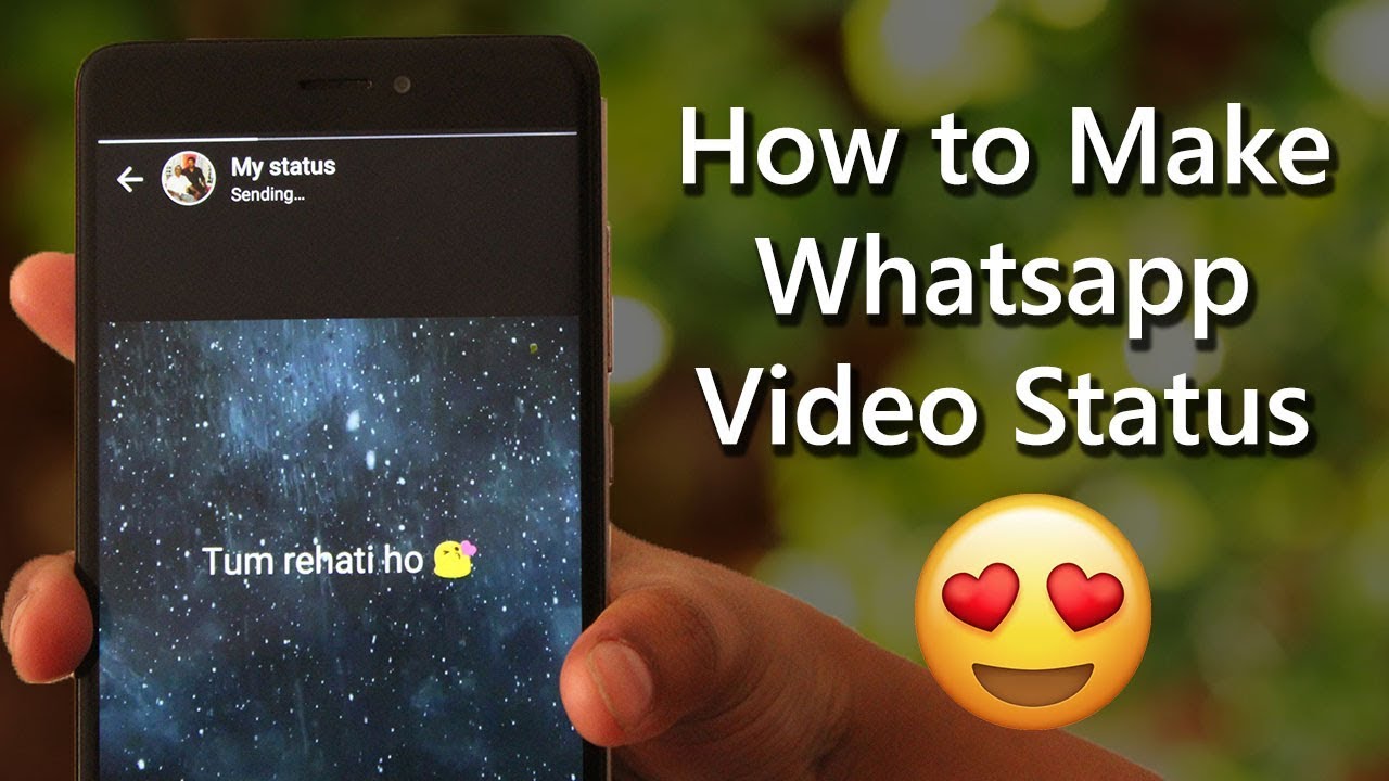 How to Create Trending Whatsapp Status Video Song - YouTube