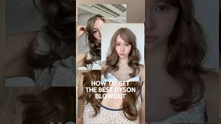 dyson airwrap blowout curl tute 🫰