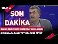 Sondakka bakan tekinden mfredat aklamas o ddialara canl yaynda sert tepki