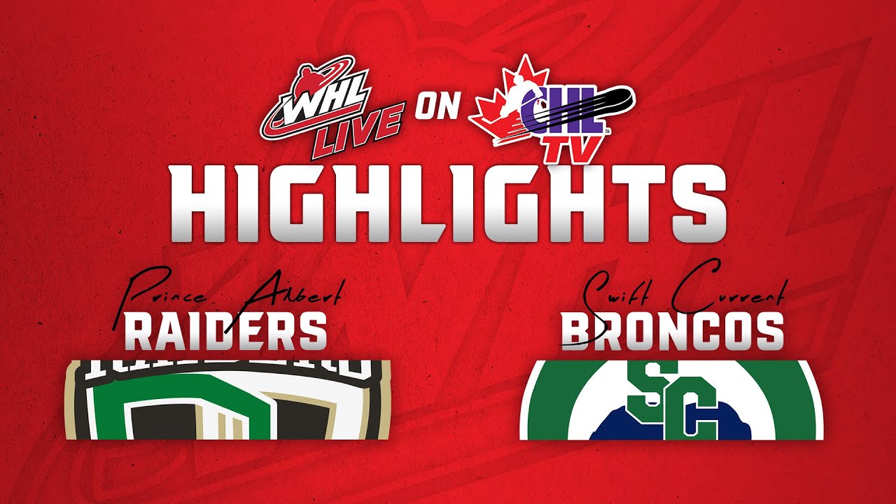 Prince Albert Raiders at Swift Current Broncos 03/01 | WHL Highlights 2024-25