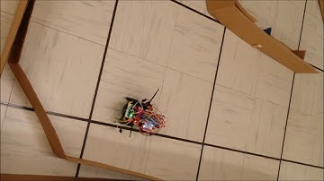 CSULB CECS 347 Wall Following Robot (6 Videos - See Description for Times)