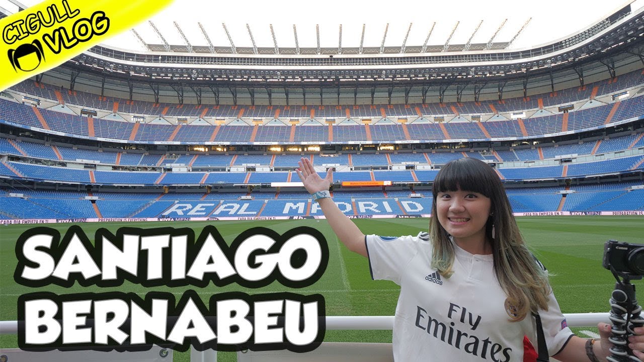 SANTIAGO BERNABEU STADIUM TOUR !! ❤