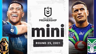 NRL Highlights | Titans surge into finals | Titans v Warriors Match Mini | Round 25, 2021 | NRL