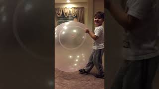 #shorts kid offs off Wobble bubble￼ 🤪🤪