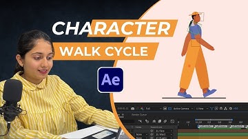 How to Animate the PERFECT Walk Cycle in After effects | After effects tutorial | Walk cycle