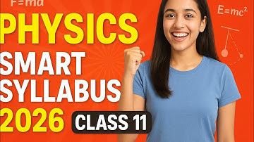 Smart Syllabus 2026 | Physics class 11| paper pattern 