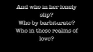 Who By Fire lyrics [Leonard Cohen]