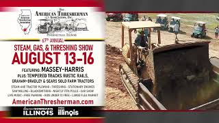 Fired Up For The 67Th American Thresherman Steam, Gas Threshing Show At Pinckneyville, Illinois