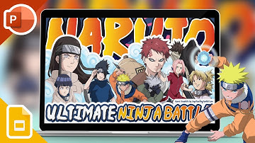 NARUTO NINJA BATTLE | Free PowerPoint & Google Slides Game for ESL, EFL, and Foreign Languages