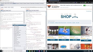 Blind SQL injection with conditional errors (Video solution)
