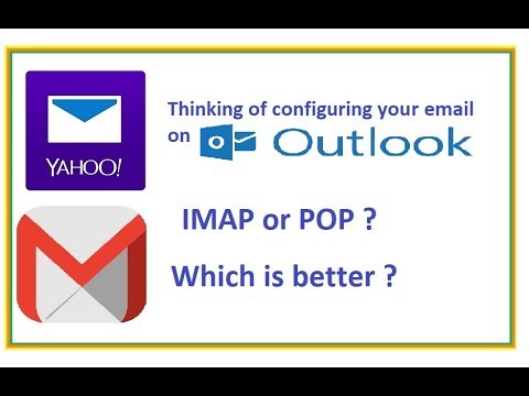 Configuring email IMAP vs POP