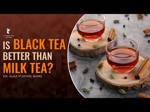 Is Black Tea With Almond Milk Good For You